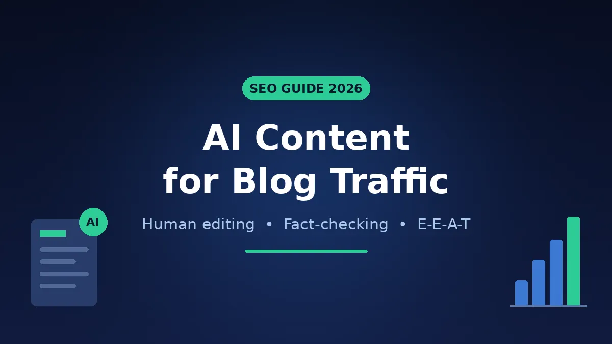 AI Content for Blog Traffic