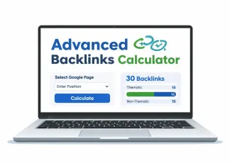 Free Advanced Backlinks Calculator/ Use And Features