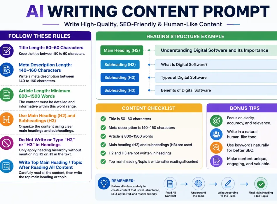 ChatGPT AI Writing Prompt 2026